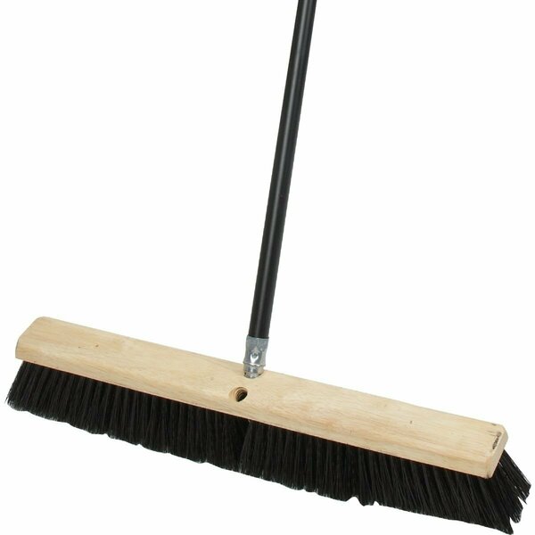 All-Source 24 In. W. x 60 In. L. Metal Handle All-Purpose Push Broom 89501